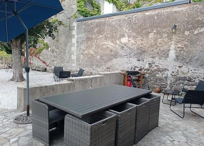 Nyaraló O Rivage, Maison Familiale Bord De Loire Montjean-sur-Loire